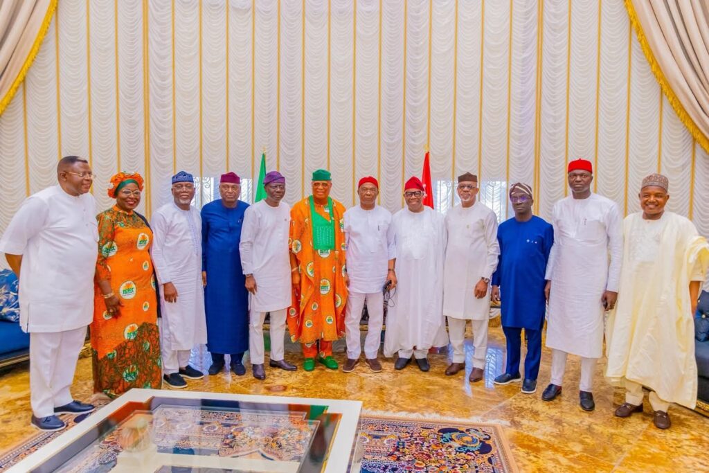 Gov Eno Visits Akpabio With 8 Govs