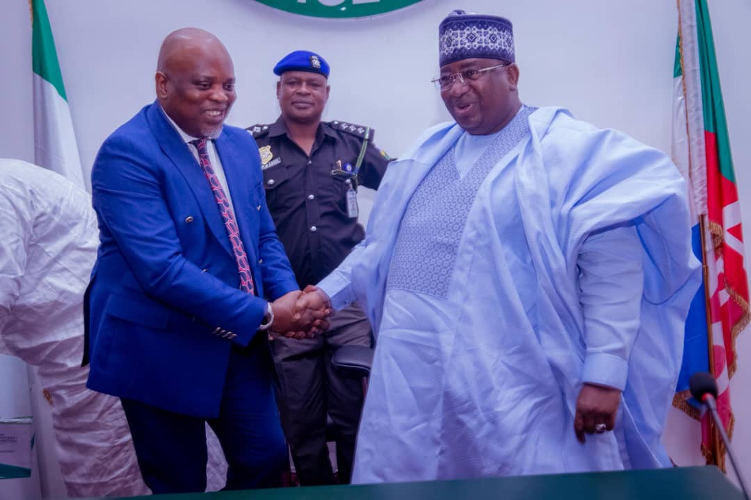 Gov. Idris while receiving the Brazilian Delegation to Kebbi State